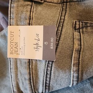 Style & Co. Bootcut Jeans.  NWT size 8.